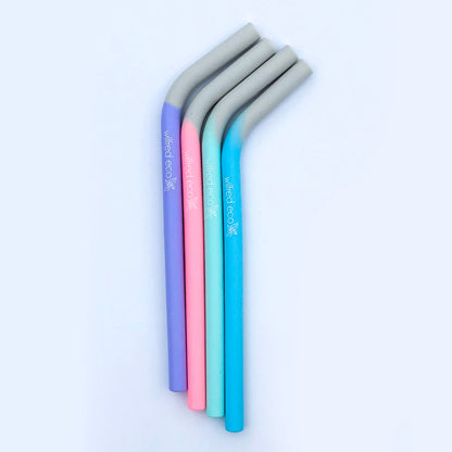 Smoothie and Boba Tea Straws - Pastels 4 Pack