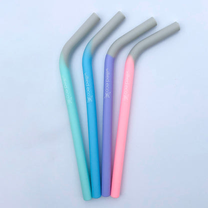 Smoothie and Boba Tea Straws - Pastels 4 Pack