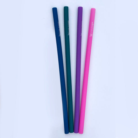 Tall Straight Straws - Bold 4 Pack - SMC4 - Wilfred Eco