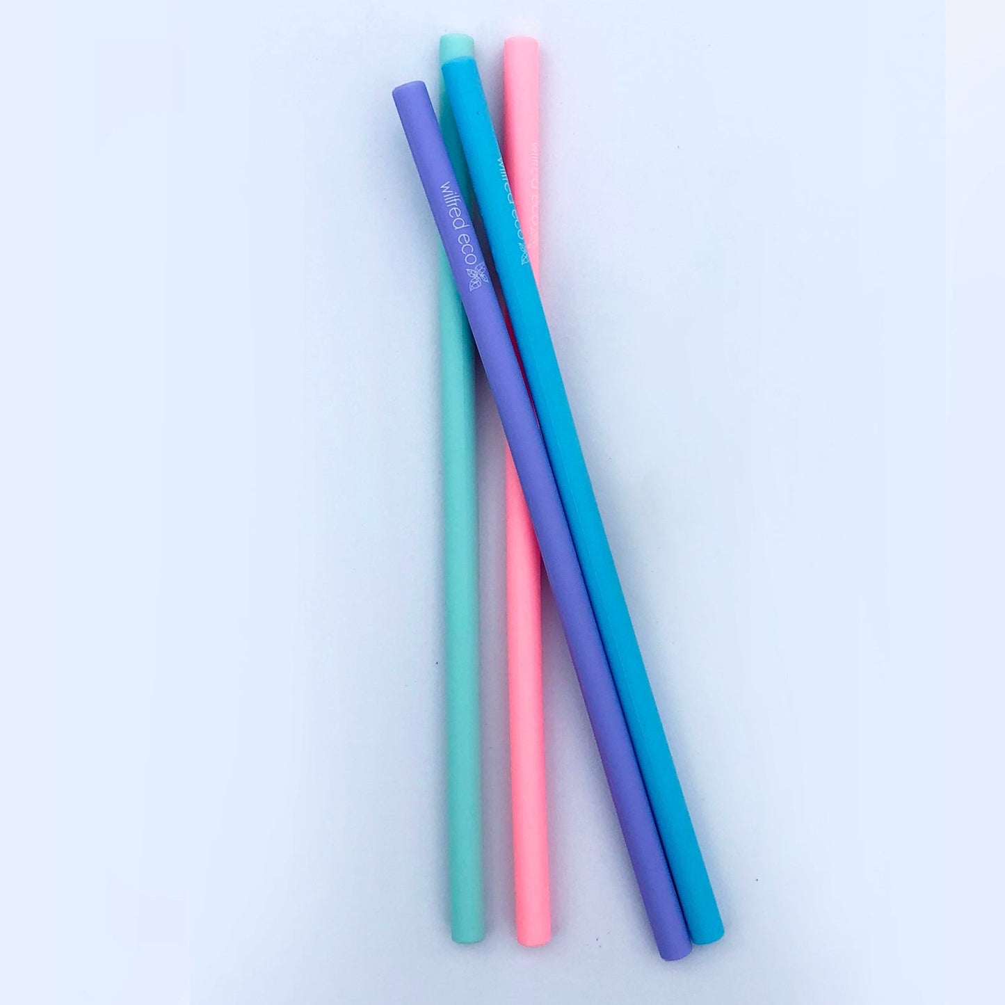 Tall Straight Straws - Pastels 4 Pack - SR4 - Wilfred Eco