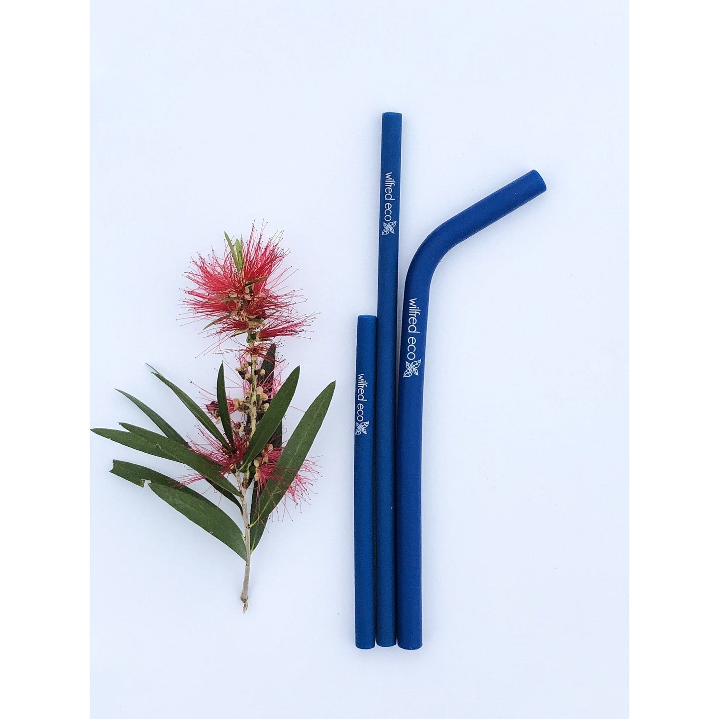 Straight Silicone Reusable Straws - 4 Pack - MIDNIGHT CONFETTI - SMC4 - Wilfred Eco